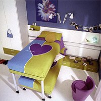 Barve in dekoracija v spalnici in otro�ki sobi